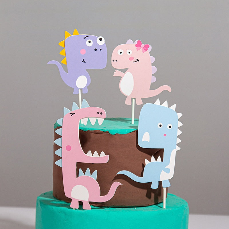 Wild Jungle Party Cake Topper Kids Birthday