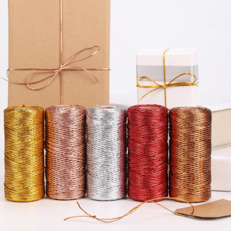Rope Gold Silver Cord Gift Packaging String