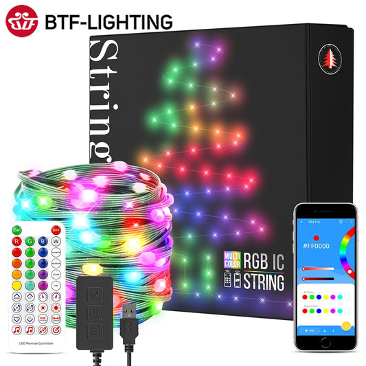 Dream color Light String BT Music APP Lighting