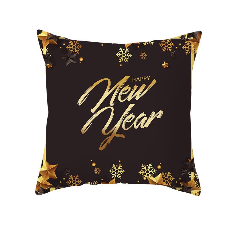 45cm Merry Christmas Cushion Cover Pillowcase