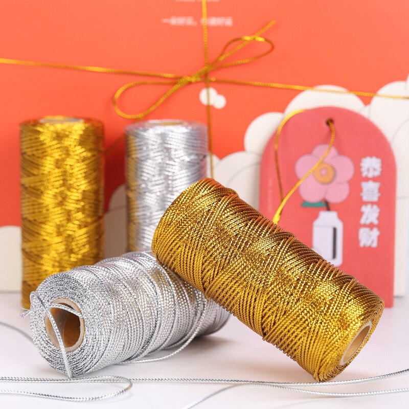 Rope Gold Silver Cord Gift Packaging String