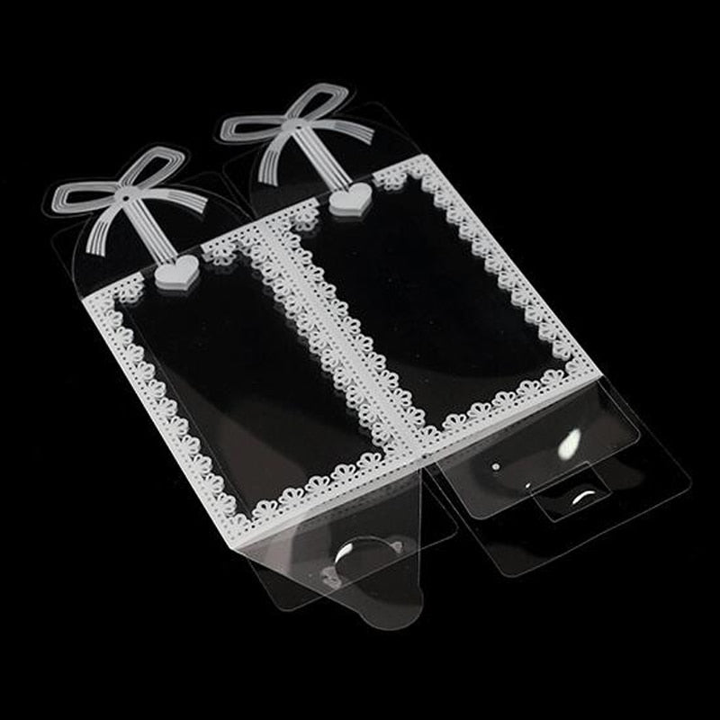Clear PVC Box Packing Christmas Favor Packaging Box