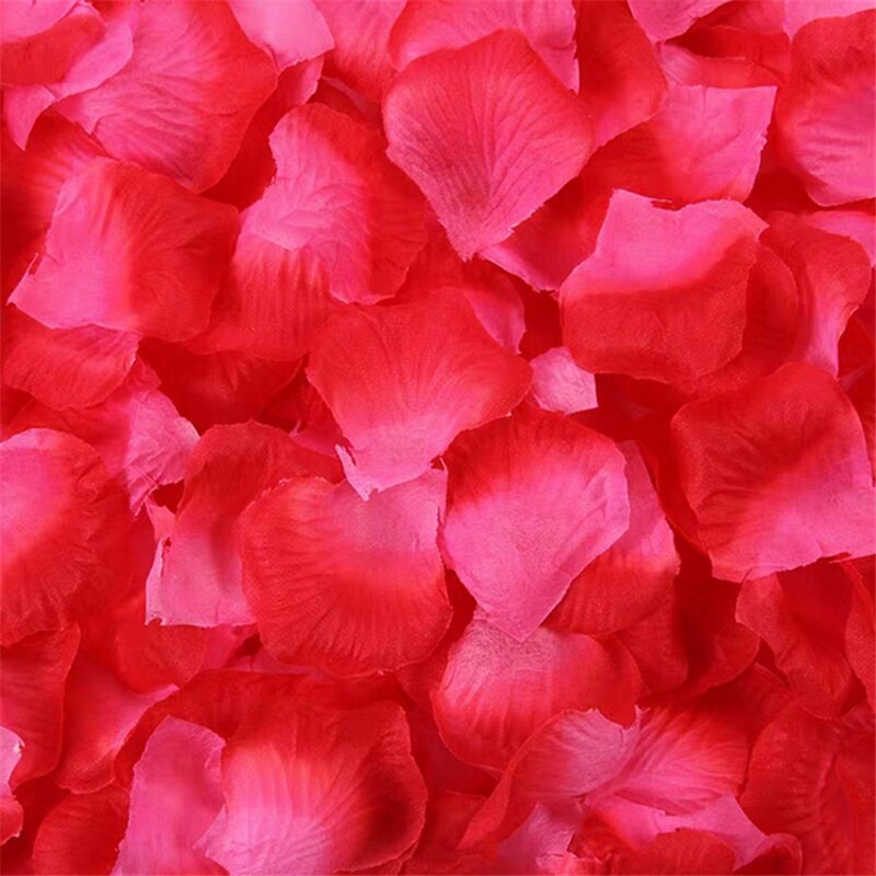 Rose Flower Silk Petals for Valentine Day