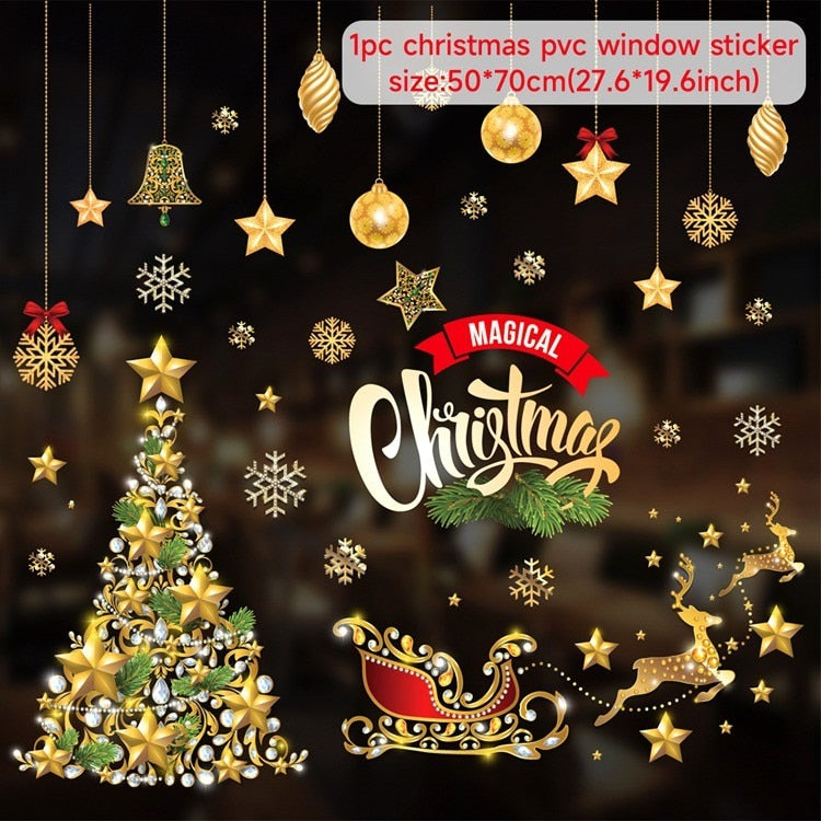 Christmas Window Stickers Christmas Decorations