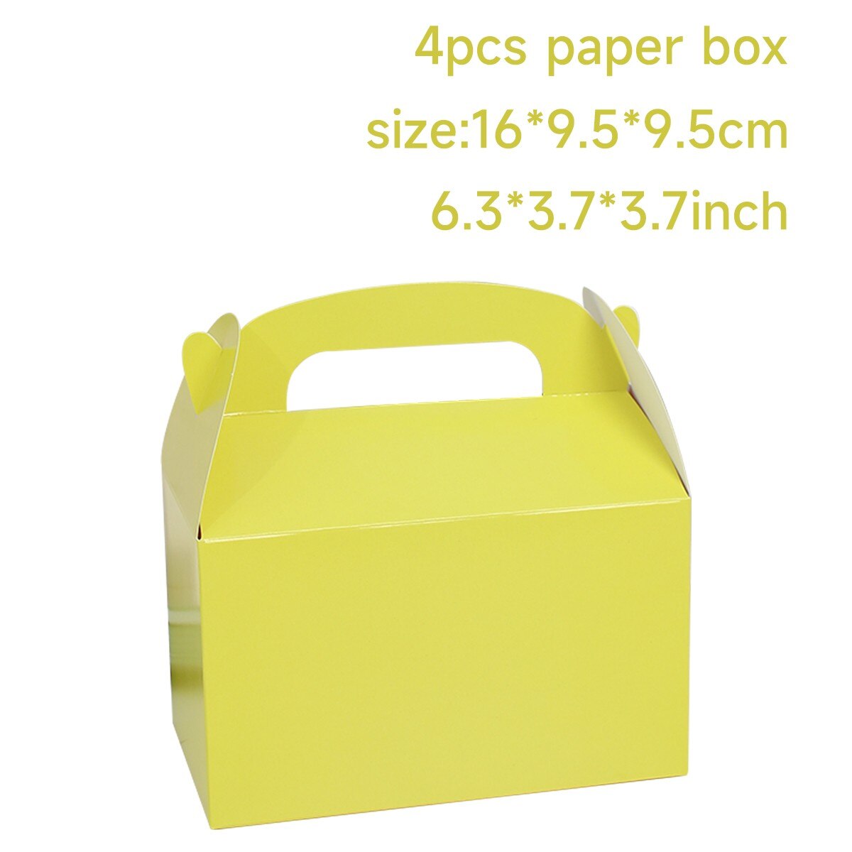 Kraft Paper Gift Box For Birthday Party