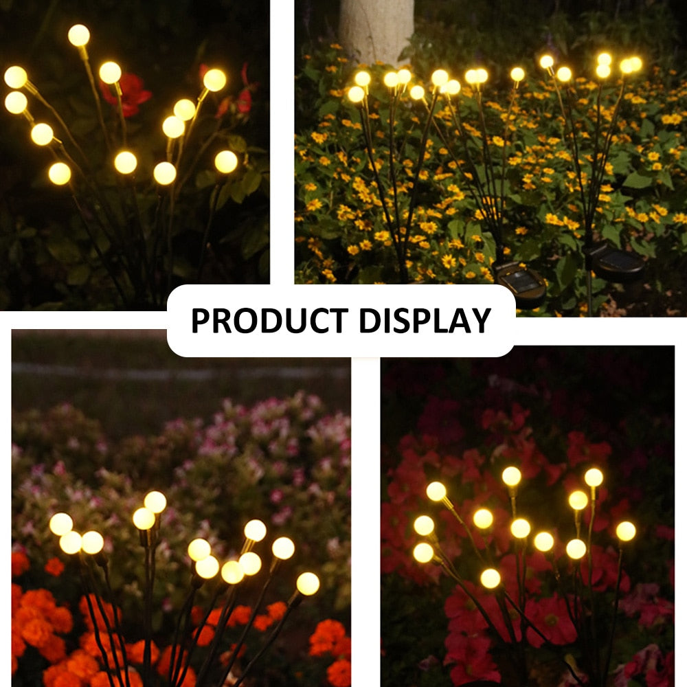 Firefly Light Garden Christmas Decor Solar Light