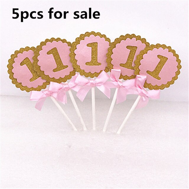 10Pcs Baby Shower decorations Its a Boy Girl Clothes Cupcake