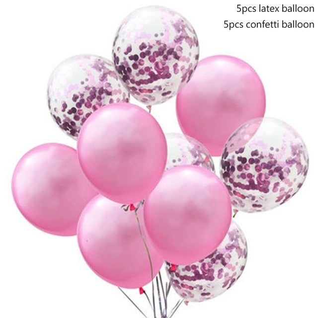 Happy Birthday Balloon 1 2 3 4 5 6 Foil Balloons Air