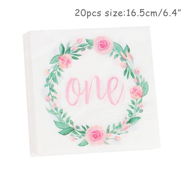 WEIGAO 1pcs 1 2 3 Birthday Caps Flower Crown