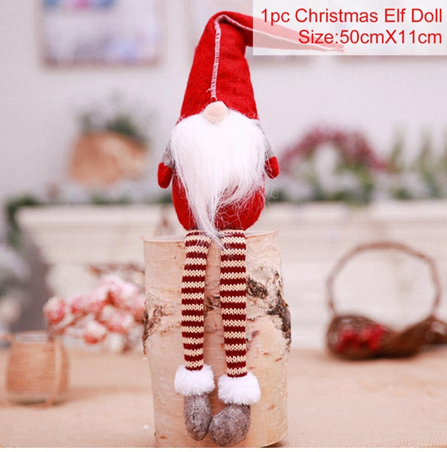 Christmas Faceless Doll Merry