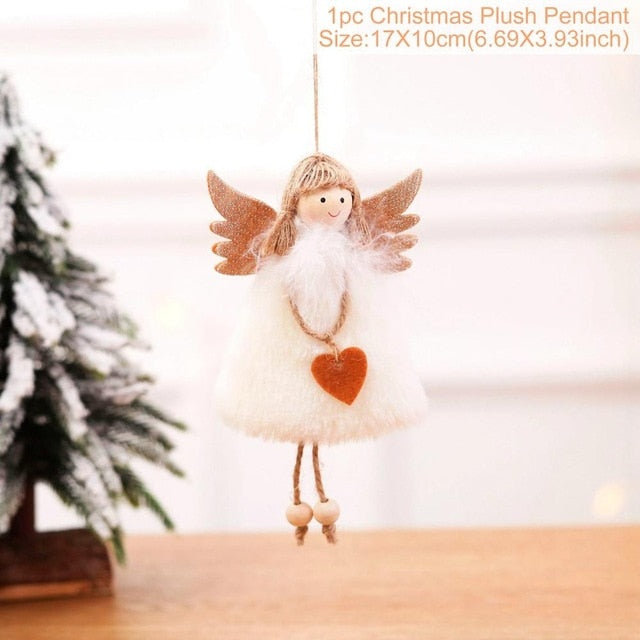 Angel Doll Christmas Ornaments Merry Christmas Decorations