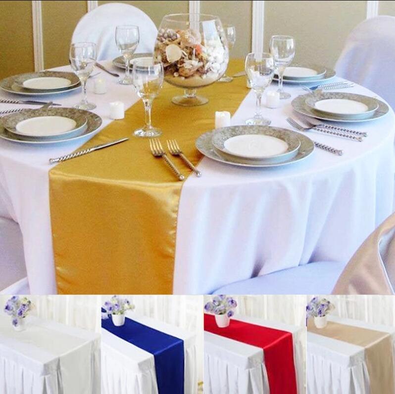 Satin Table Runners Party Decoration